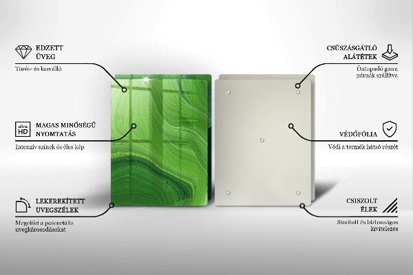 Skleněná krájecí deska Abstraktní textura