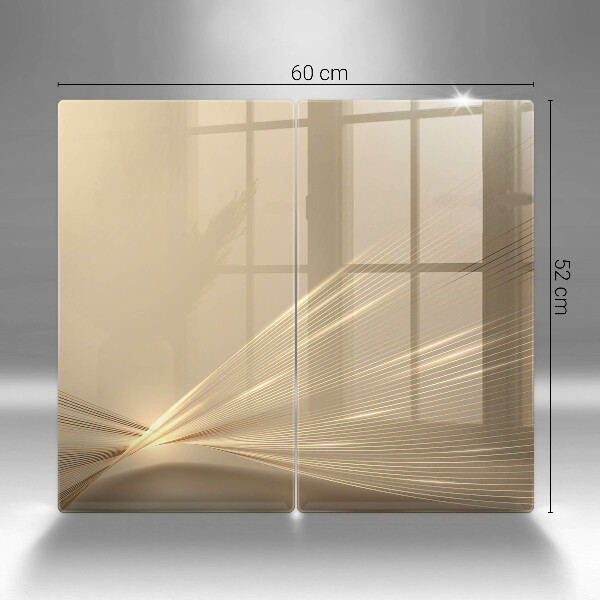 Skleněná krájecí deska Moderní abstrakce