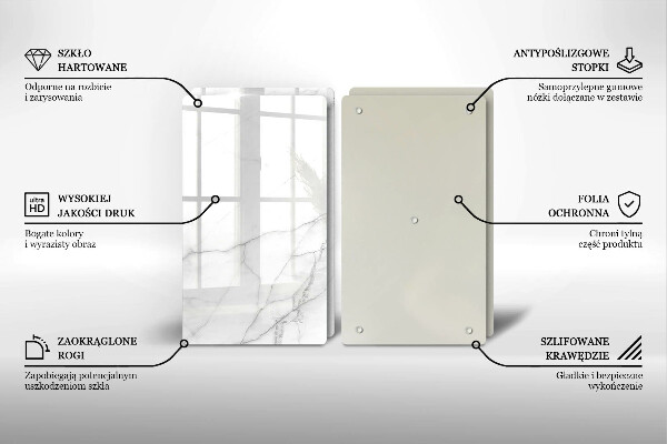 Skleněná krájecí deska Mramorové kamenné pozadí