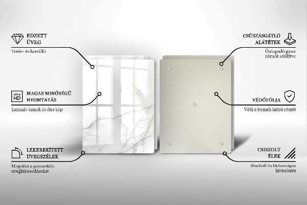 Skleněná krájecí deska Mramorové kamenné pozadí