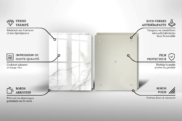 Skleněná krájecí deska Mramorové kamenné pozadí