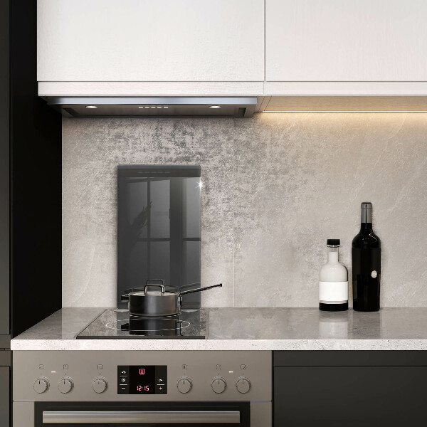 Skleněná deska do kuchyně Šedá barva