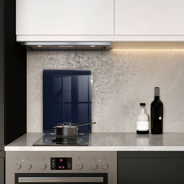 Skleněná deska do kuchyně Námořnická modrá