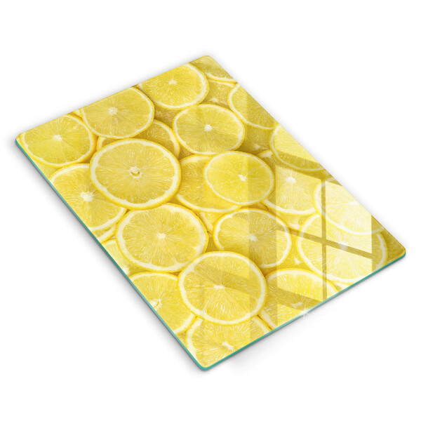 Skleněná deska do kuchyně Citronové ovoce
