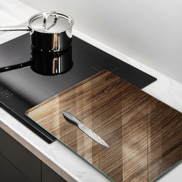 Skleněná krájecí deska Textura dřeva