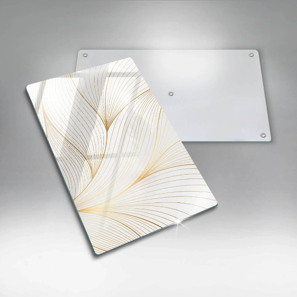 Skleněná deska do kuchyně Moderní čáry vzor