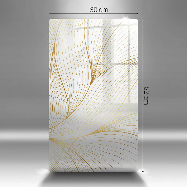 Skleněná deska do kuchyně Moderní čáry vzor