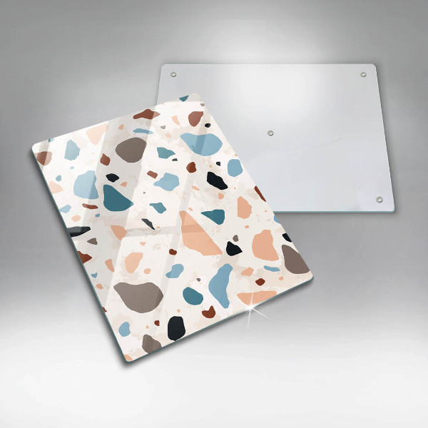 Skleněná krájecí deska Dekorativní kamenina