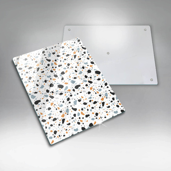 Skleněná krájecí deska Dekorativní kamenina