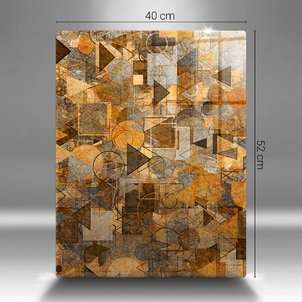 Skleněná deska do kuchyně Vzor bezešvé geometrických obrazců