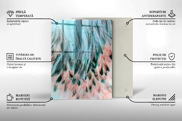 Skleněná deska do kuchyně Kouřová abstrakce