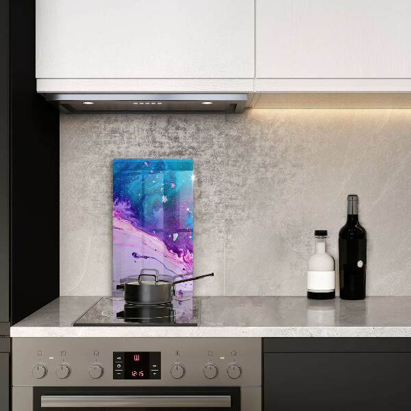 Skleněná deska do kuchyně Abstrakce inkousty