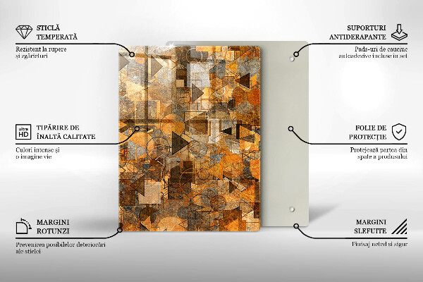 Skleněná deska do kuchyně Kapky vody