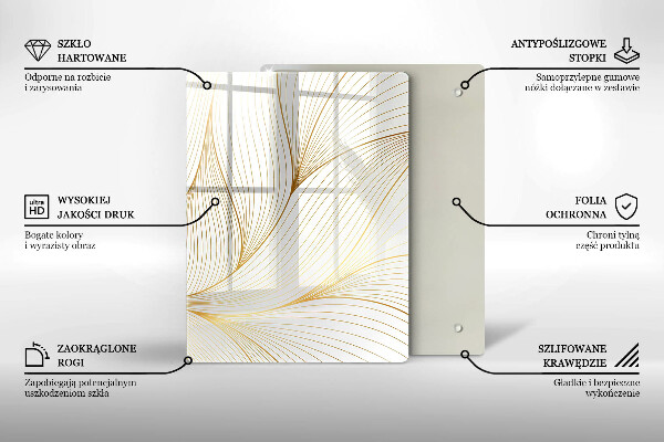 Skleněná deska do kuchyně Abstraktní 3d čtverce