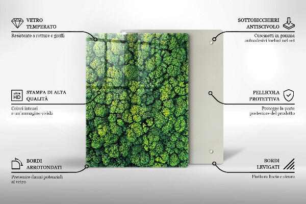 Skleněná krájecí deska Krásné květiny