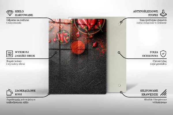 Skleněná krájecí deska Textura mramoru se zlatem