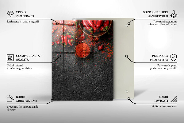 Skleněná krájecí deska Textura mramoru se zlatem