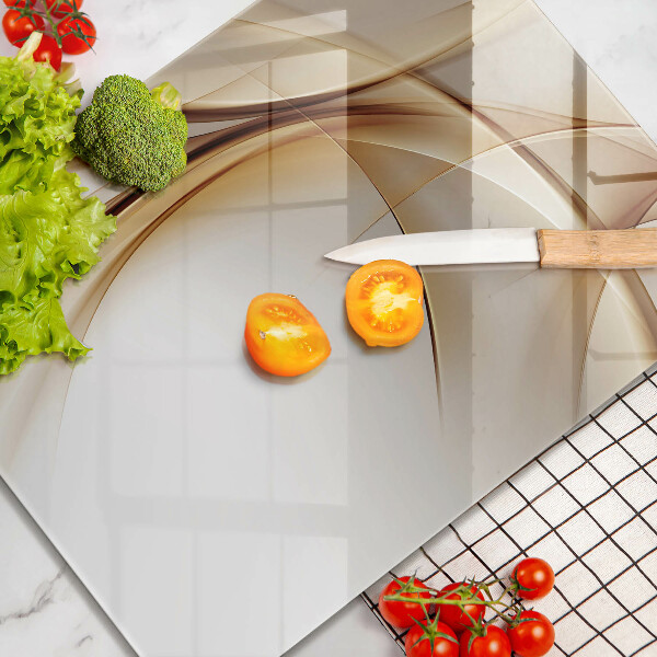 Skleněná deska do kuchyně Abstraktní tvary