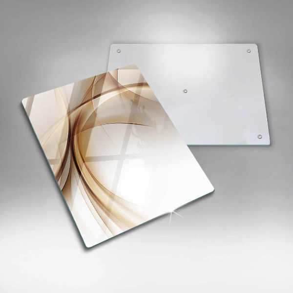 Skleněná deska do kuchyně Abstraktní tvary