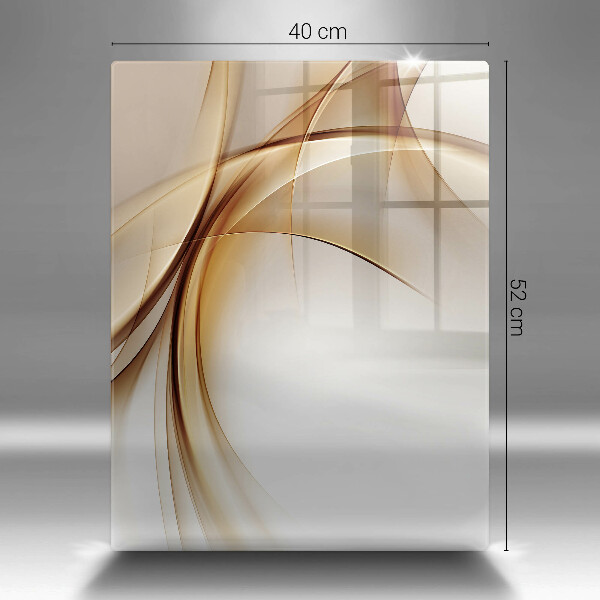 Skleněná deska do kuchyně Abstraktní tvary