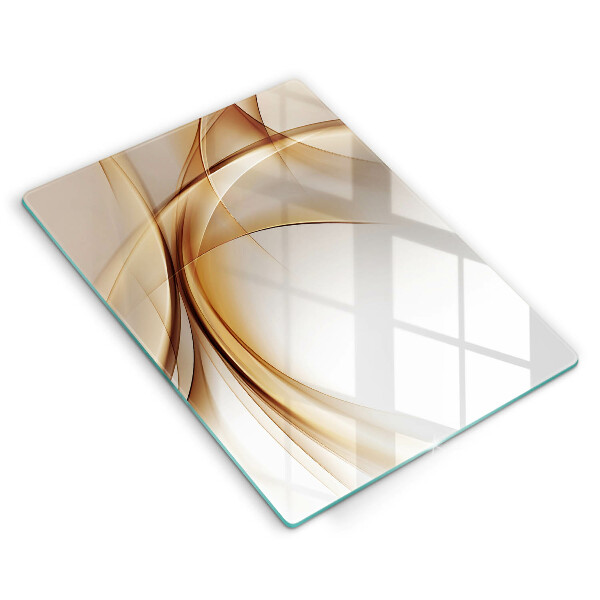 Skleněná deska do kuchyně Abstraktní tvary