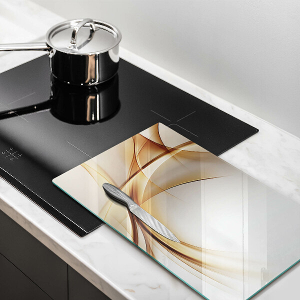 Skleněná deska do kuchyně Abstraktní tvary