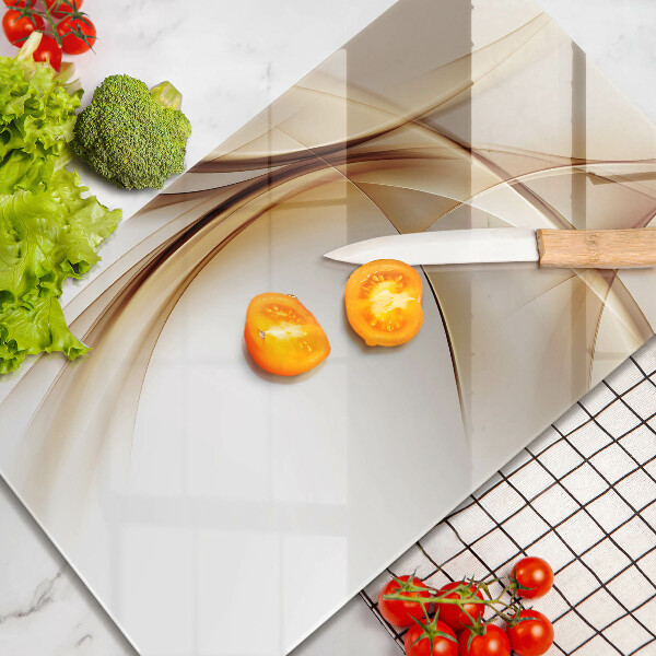 Skleněná deska do kuchyně Abstraktní tvary