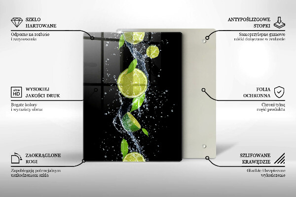 Skleněná deska do kuchyně Boho ptačí peří