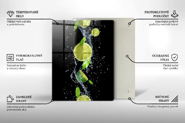 Skleněná deska do kuchyně Boho ptačí peří