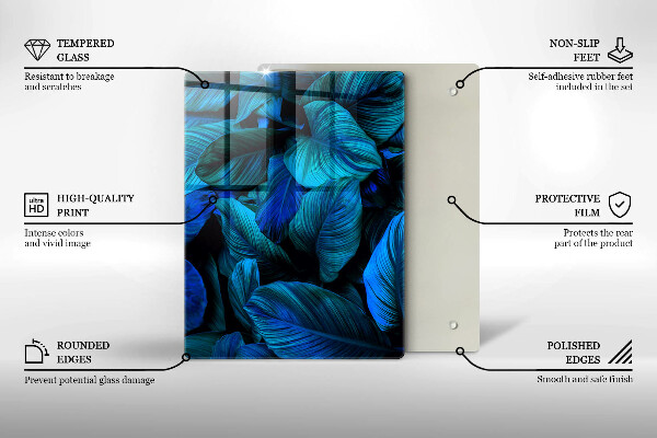 Skleněná krájecí deska Světlá struktura dřeva