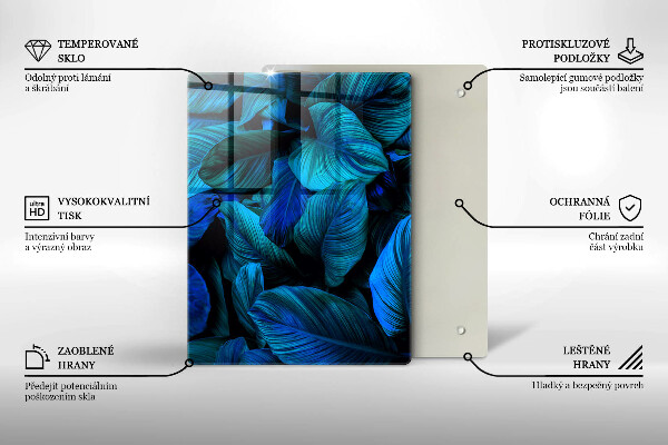 Skleněná krájecí deska Světlá struktura dřeva
