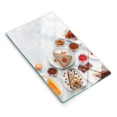 Skleněná krájecí deska Sladkost dortu