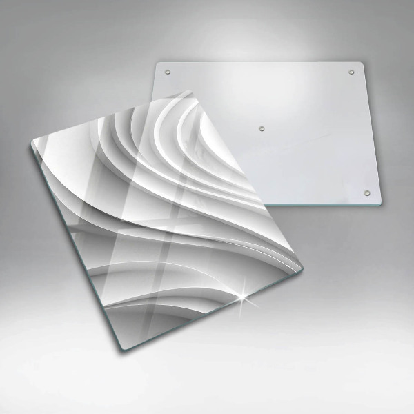 Skleněná deska do kuchyně Geometrické čáry