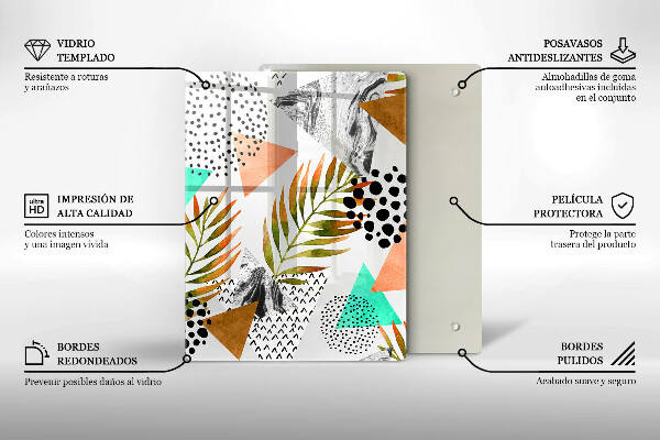 Skleněná deska do kuchyně Modrý a zlatý mramor