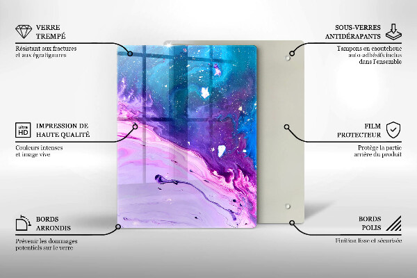 Skleněná deska do kuchyně Zelené ovoce a zelenina