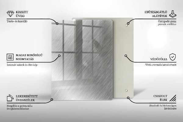 Skleněná deska do kuchyně Vzor trojúhelníků