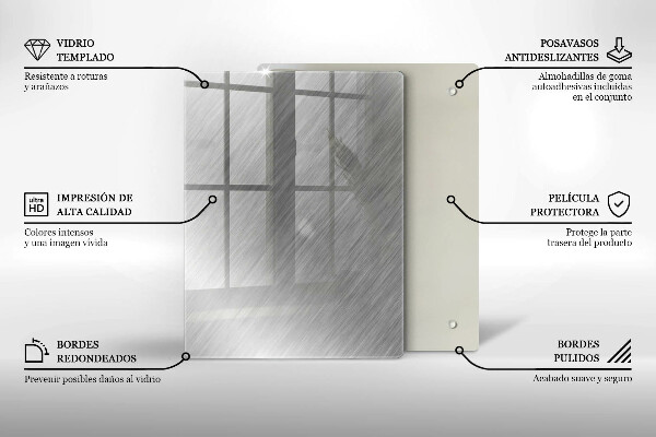 Skleněná deska do kuchyně Vzor trojúhelníků