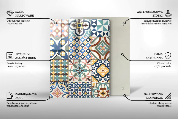 Skleněná deska do kuchyně Jemný bílý mramor