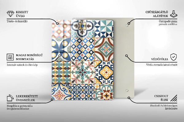 Skleněná deska do kuchyně Jemný bílý mramor