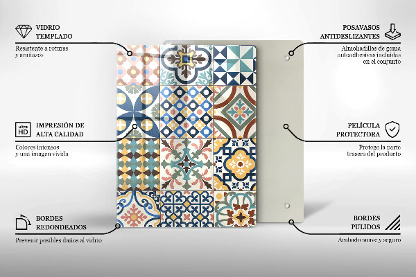 Skleněná deska do kuchyně Jemný bílý mramor