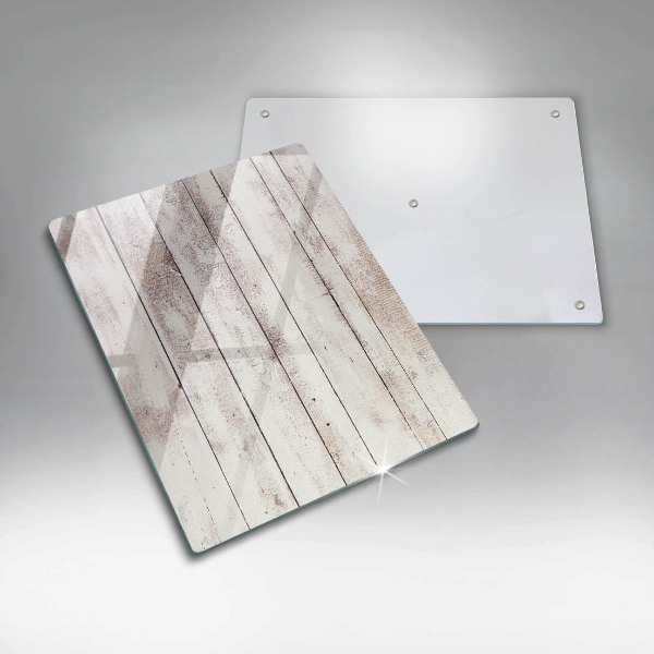 Skleněná deska do kuchyně Staré dřevěné desky