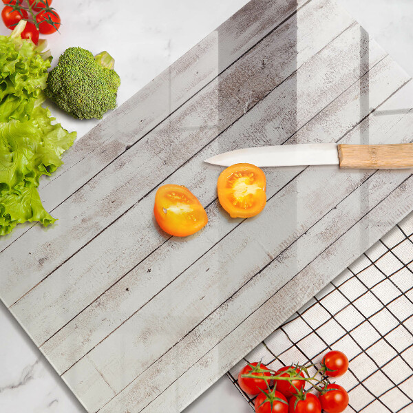 Skleněná deska do kuchyně Staré dřevěné desky