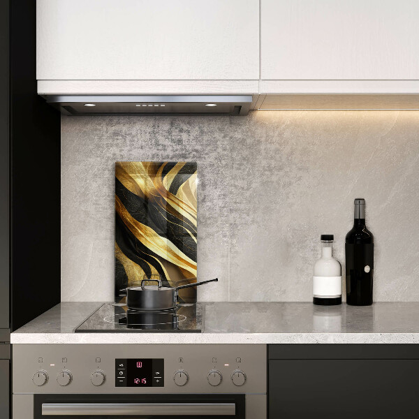 Skleněná krájecí deska Elegantní abstrakce