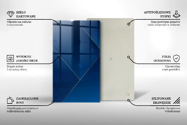 Skleněná deska do kuchyně Moderní zázemí