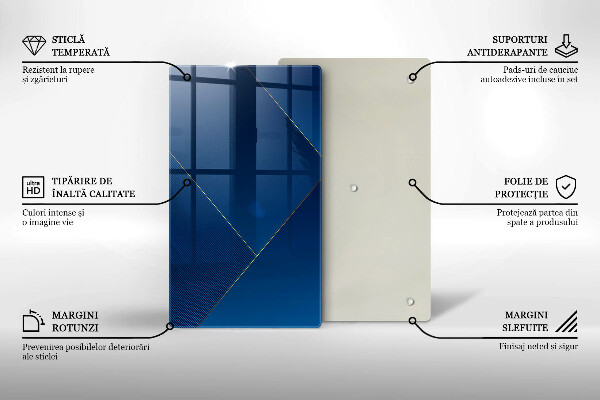 Skleněná deska do kuchyně Moderní zázemí