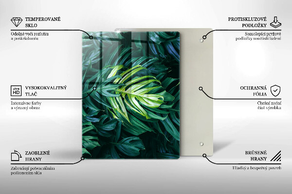 Skleněná deska do kuchyně Moderní zázemí