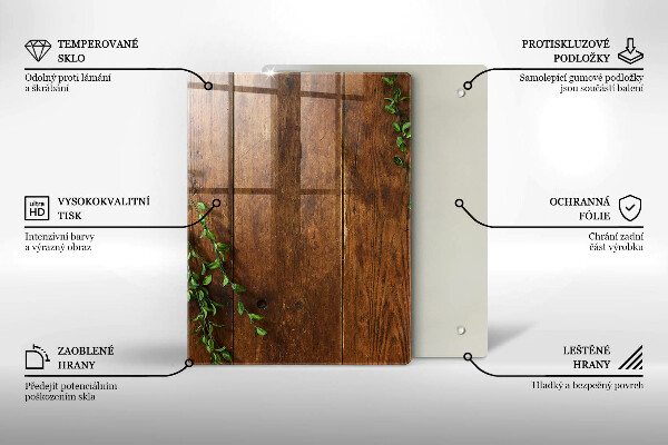 Skleněná deska do kuchyně Zlatá abstrakce