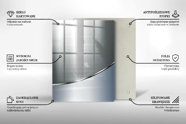 Skleněná deska do kuchyně Moderní světlé desky