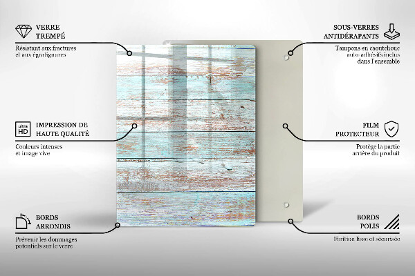 Skleněná deska do kuchyně Moderní abstrakce
