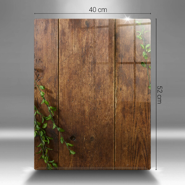 Skleněná deska do kuchyně Dřevěné desky a listy